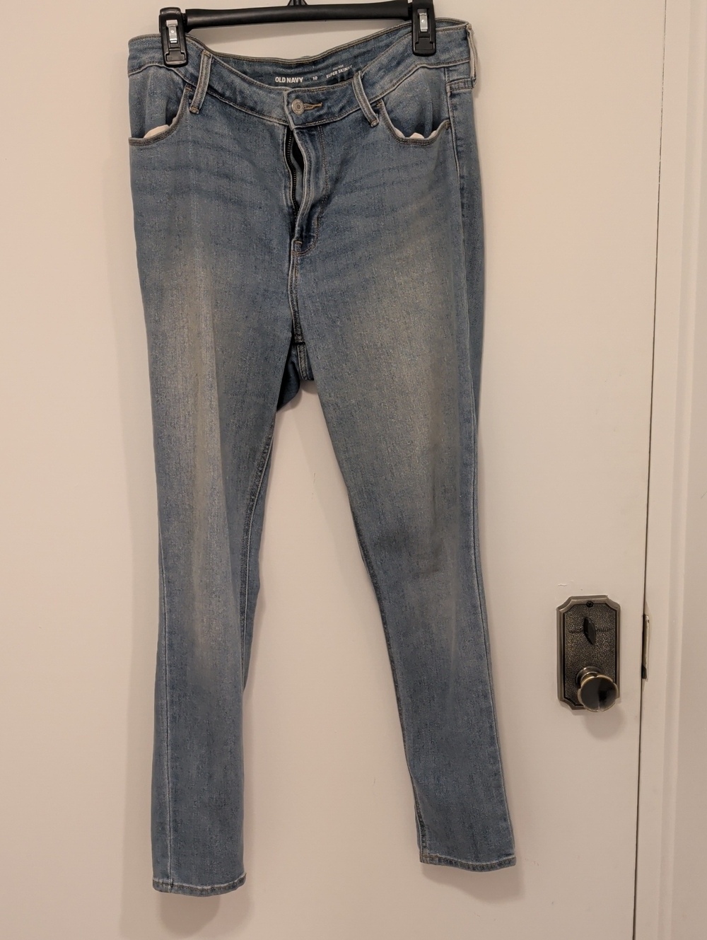 Old Navy Light Wash Women's High Rise Super Skinny Jeans